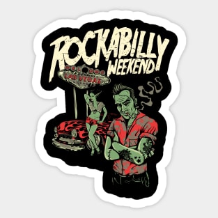 Rockabilly Sticker